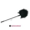 Kit BDSM Pretty Love, pluma negra con medidas