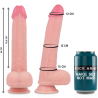 Rockarmy arnés + liquid silicone dildo premium kingcobra 24cm - 3