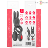 intense quinn anillo vibrador doble control remoto - 3