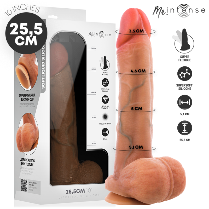 mr intense gary xl dildo realista 25 cm - 1