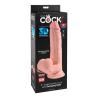 Caja del King Cock Plus 9 pulgadas con testículos oscilantes