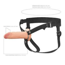 fantasy x tensions elite arnes dildo hueco 15 cm - 5