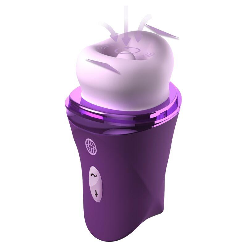 fantasy for her lush kiss estimulador clitoris succion lamido morado - 1