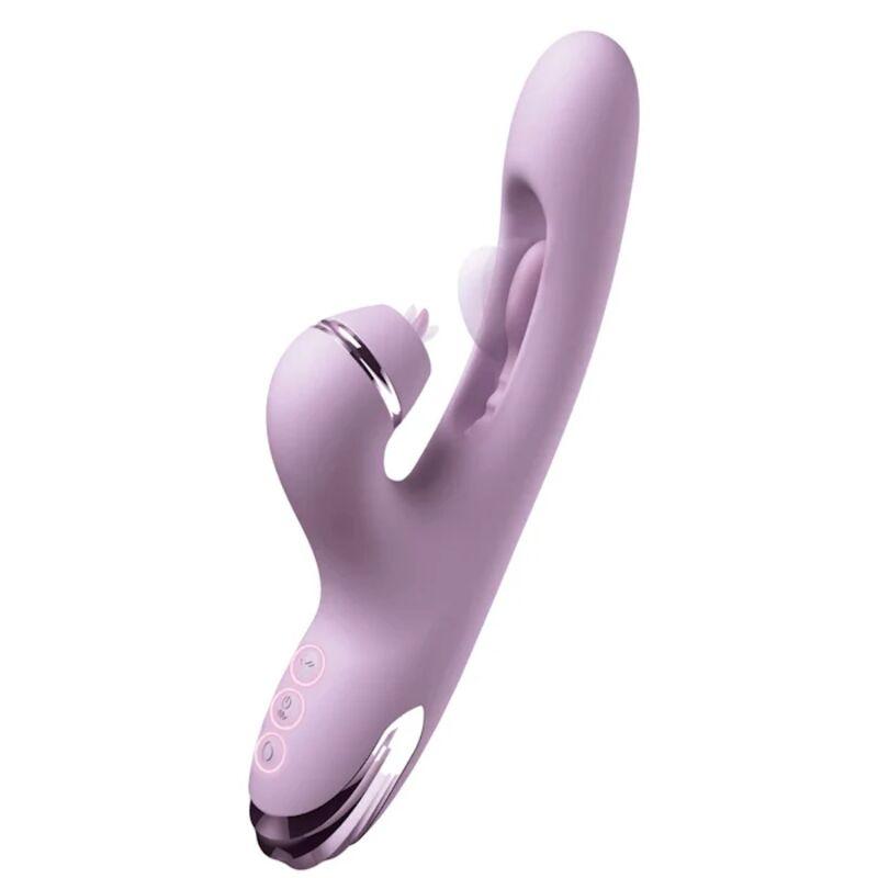 fantasy for her g touch pulse pro vibrador rabbit punto g clitoris morado - 1
