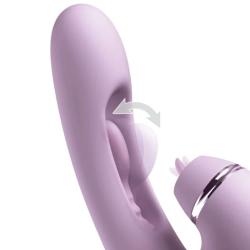 fantasy for her g touch pulse pro vibrador rabbit punto g clitoris morado - 2
