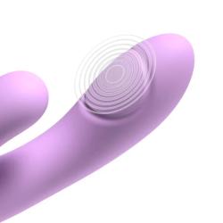 fantasy for her intimotion flutter pro vibrador rabbit punto g clitoris morado - 2