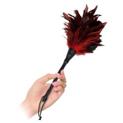 fetish fantasy series plumero frisky negro rojo - 1