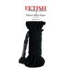 Deluxe Silky Rope negra de 9,75 m, con su etiqueta