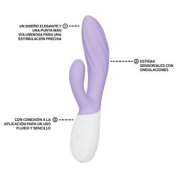 Lelo ina twist vibrador rabbit punto g clitoris - 3
