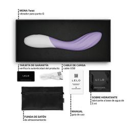Lelo mona twist vibrador punto g control app - 6