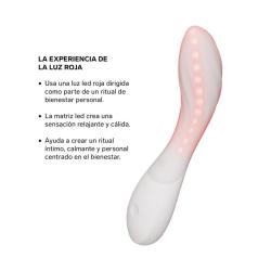 lelo mona spectra masajeador intimo luz roja control app - 4