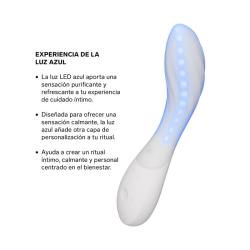 lelo mona spectra masajeador intimo luz roja control app - 6