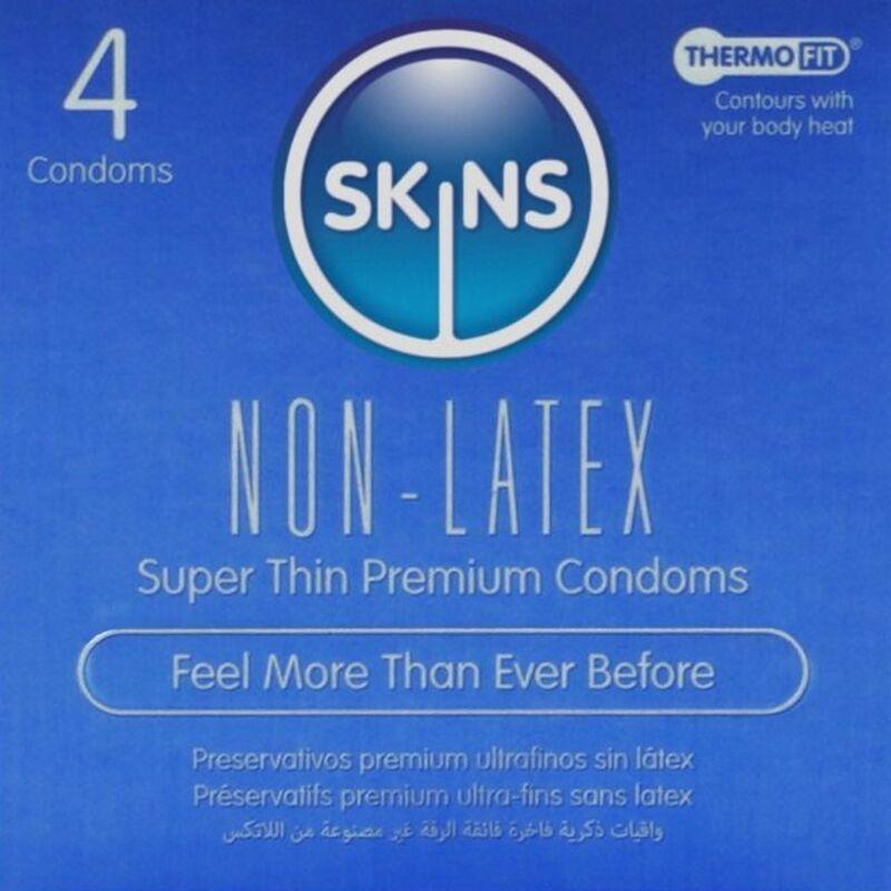 Skins preservativos sin latex pack 4 - 1