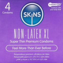 Skins preservativos sin latex xl pack 4 - 1