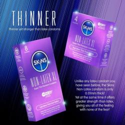 skins preservativos sin latex xl pack 8 - 6