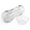 Masturbador PDX Frosted tumbado junto a su tapa