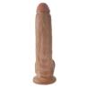 king cock dildo realista testiculos 22 cm - 2