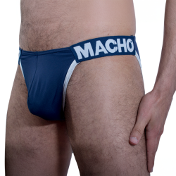 macho mch011 slip azul oscuro - 2