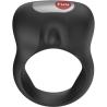 Fun factory steady anillo vibrador pene negro - 1
