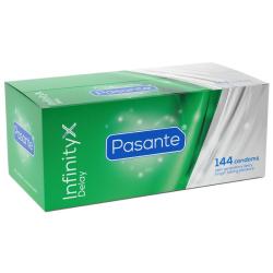 pasante delay infinity preservativos retardantes 144 uds - 1