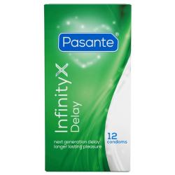 pasante delay infinity preservativos retardantes 12 uds - 4