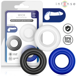 intense wick anillos pene set 3 multicolor - 1