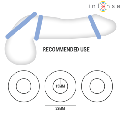 intense wick anillos pene set 3 multicolor - 3
