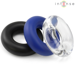 intense wick anillos pene set 3 multicolor - 4
