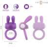 intense hopps anillo vibrador pene clitoris morado - 3