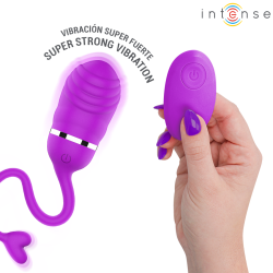 intense sookie huevo vibrador control remoto morado - 2