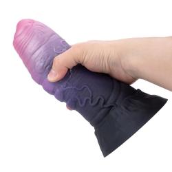 power monsters dreadful fiend dildo bicolor 24 cm - 4
