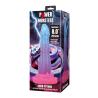 power monsters void python dildo ventosa 20 cm azul lila rosa - 2