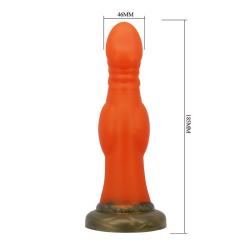 power monsters blazeheart charger dildo 18 cm - 6