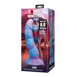 power monsters alien dildo 20 cm - 3