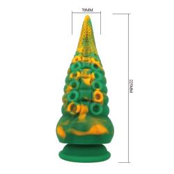 power monsters abyssal colossus dildo bicolor 22 cm - 6