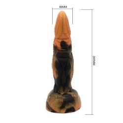 power monsters tyrannosaurus dildo bicolor 20 cm - 6