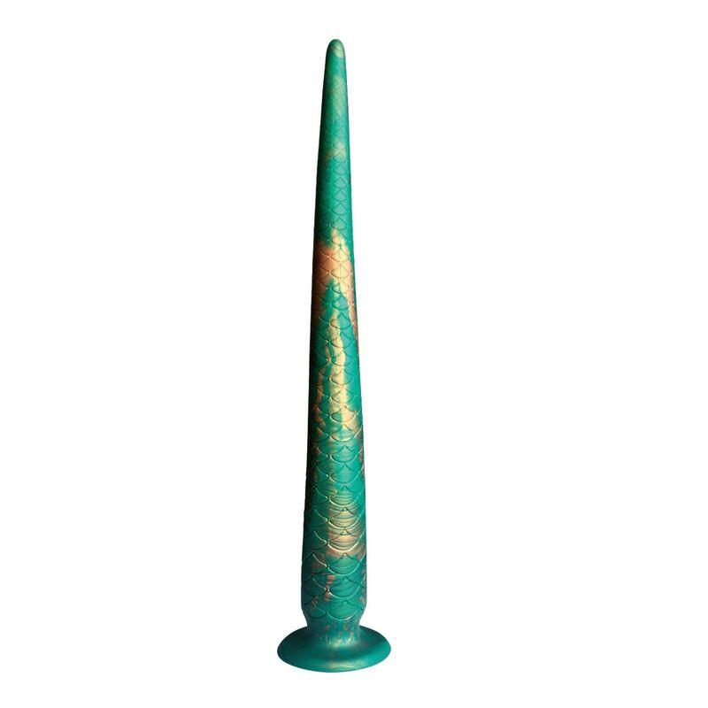 power monsters wildwyrm tail dildo bicolor 47 cm - 1