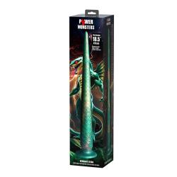 power monsters wildwyrm tail dildo bicolor 47 cm - 2