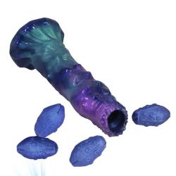 power monsters duskwalker sentinel dildo hinchable tricolor 23 cm - 5