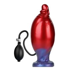 power monsters shadow behemoth dildo hinchable bicolor 22 cm - 1