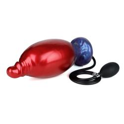power monsters shadow behemoth dildo hinchable bicolor 22 cm - 3