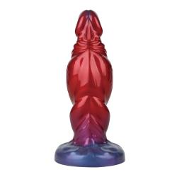 power monsters shadow behemoth dildo hinchable bicolor 22 cm - 5