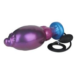power monsters rift titan dildo hinchable bicolor 24 cm - 4