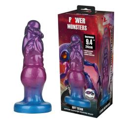 power monsters rift titan dildo hinchable bicolor 24 cm - 6