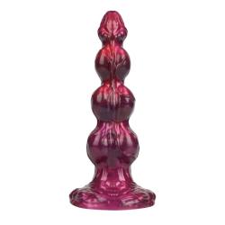 power monsters primal beastlord dildo rosa translucido 26 cm - 2