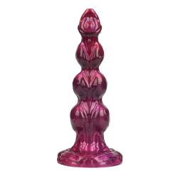 power monsters primal beastlord dildo rosa translucido 26 cm - 4