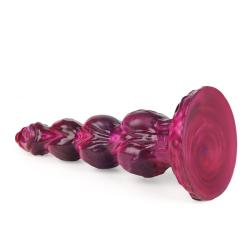 power monsters primal beastlord dildo rosa translucido 26 cm - 5