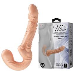 Baile - emma strap-on doble penetración texturizado natural