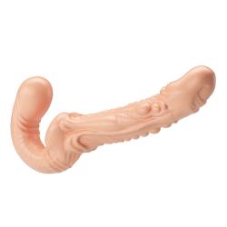 Baile - emma strap-on doble penetración texturizado natural