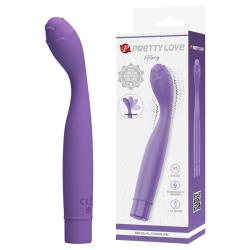 pretty love henry vibrador flexible punto g morado - 1